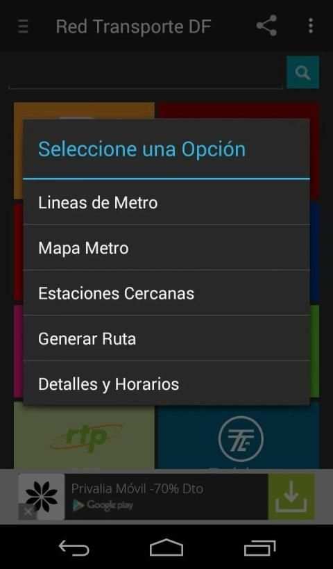 Red Transporte DF screenshot 6