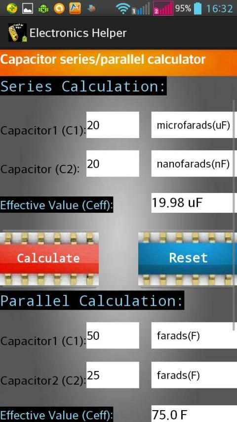 Electronics Helper स्क्रीनशॉट 1