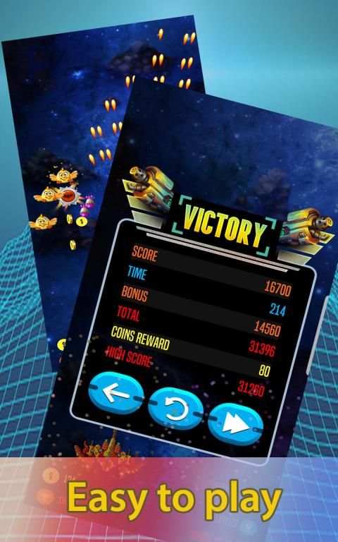 Alien shooter! Chicken invaders : Galaxy attack स्क्रीनशॉट 6