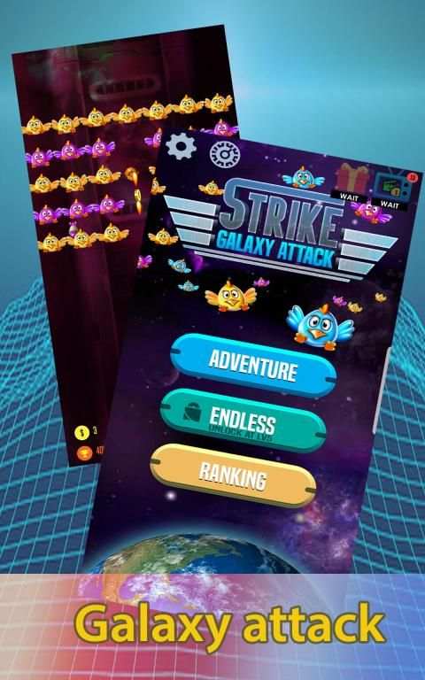 Alien shooter! Chicken invaders : Galaxy attack स्क्रीनशॉट 4