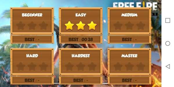 Free Fire - juego de memoria - screenshot 2