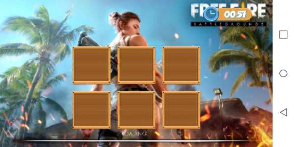 Free Fire - juego de memoria - screenshot 1