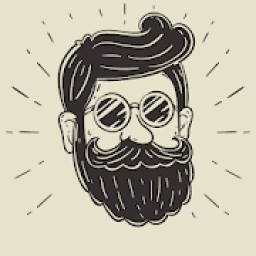 Handsome Man Hair Beard Mustache Style Phto Editor icon
