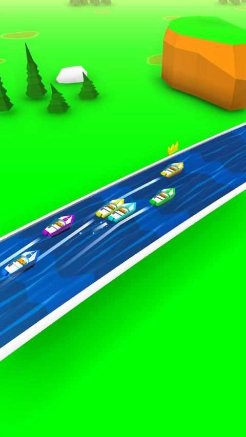 Mini Speed Boat Racing Game: ボートレースゲーム screenshot 3