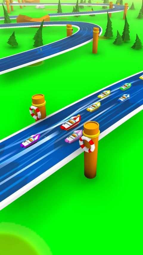Mini Speed Boat Racing Game: ボートレースゲーム screenshot 8