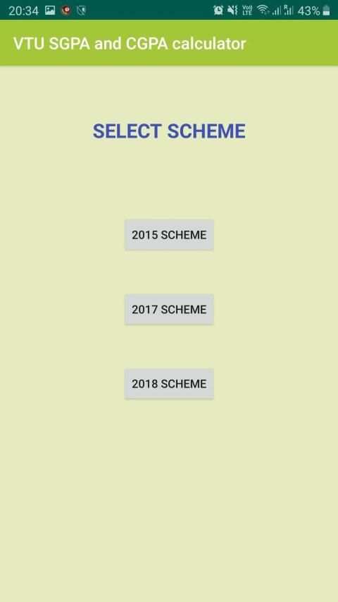VTU SGPA and CGPA Calculator स्क्रीनशॉट 3