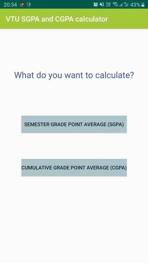 VTU SGPA and CGPA Calculator screenshot 4