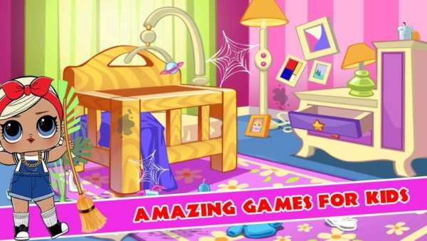 LOL Surprise Game House Cleaning Room screenshot 6