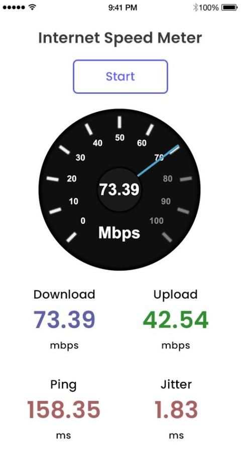 4G Internet Speed Meter स्क्रीनशॉट 6