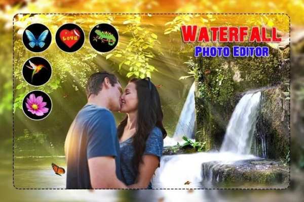 Waterfall Photo Editor and Photo Frames screenshot 3