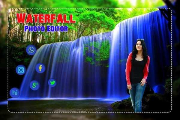Waterfall Photo Editor and Photo Frames screenshot 1