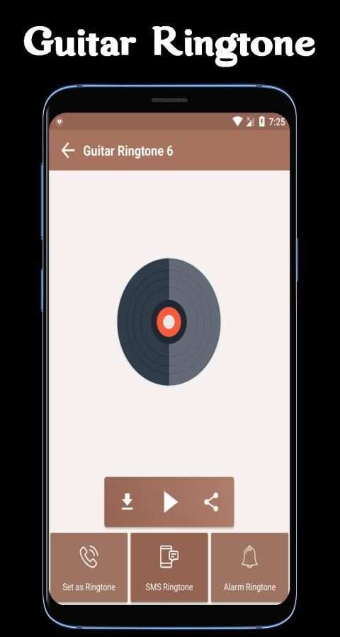 Guitar Ringtone 2 تصوير الشاشة