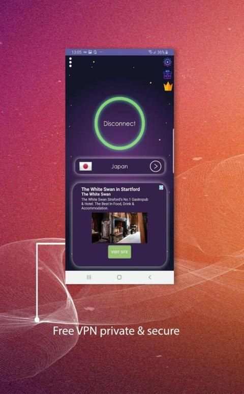 Infinity VPN (Free ultimate VPN) स्क्रीनशॉट 9