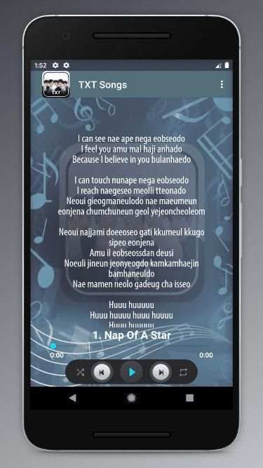 TXT Songs KPop Lyric screenshot 3