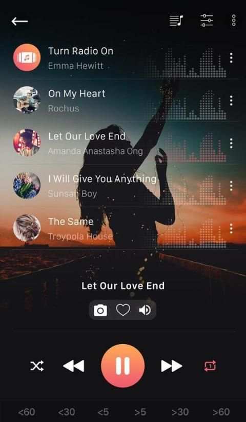 Music player स्क्रीनशॉट 4