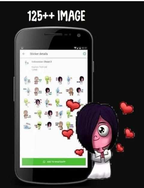 WA Sticker Hantu Horor Gaul For WAStickerApps screenshot 4