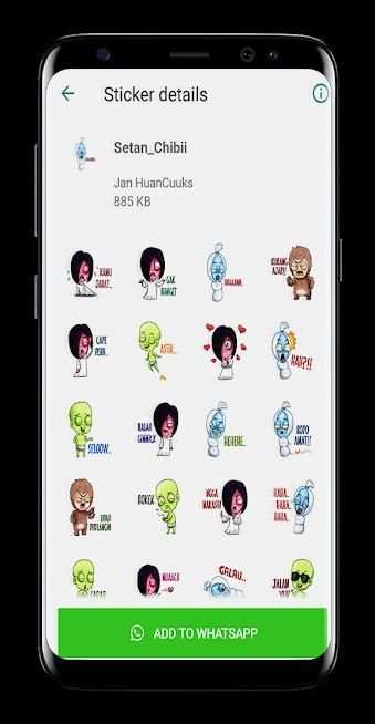 WA Sticker Hantu Horor Gaul For WAStickerApps screenshot 5