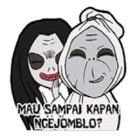 WA Sticker Hantu Horor Gaul For WAStickerApps