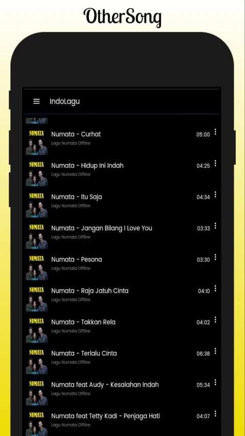 Lagu Numata Offline 2 تصوير الشاشة
