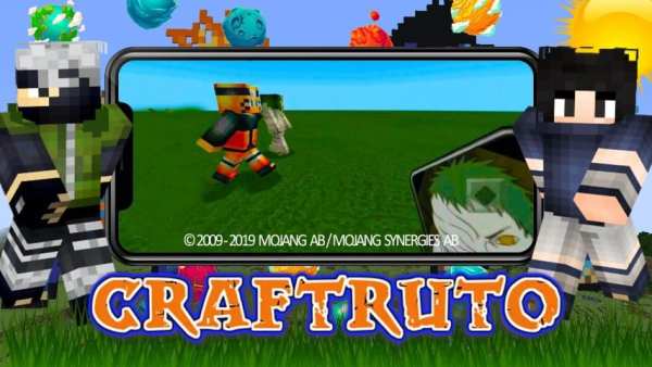 Mod Craftruto [Anime Pack] screenshot 1