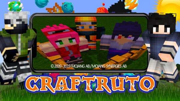 Mod Craftruto [Anime Pack] screenshot 2