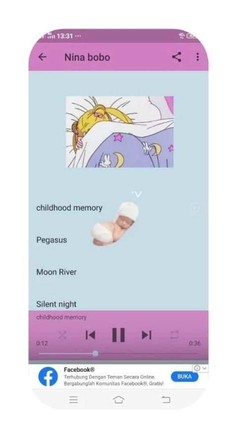 Musik tidur screenshot 1