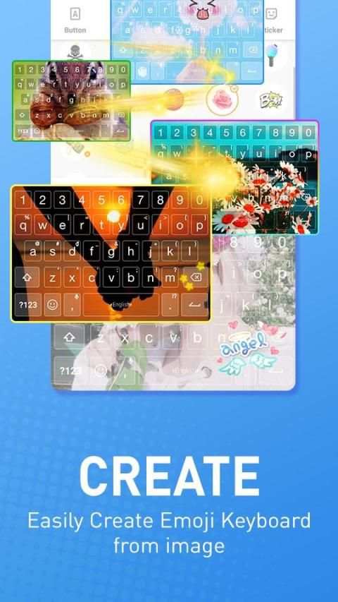 Emoji Keyboard - Emoticons, GIF, Facemoji 4 تصوير الشاشة