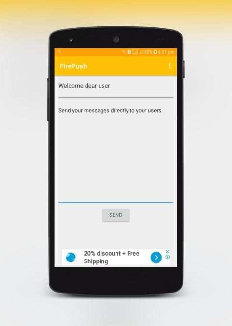 Cloud Messaging - FirePush screenshot 2