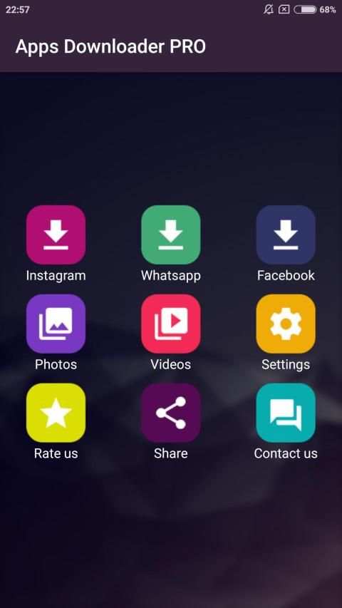 Apps Downloader Instagram FB WA 2019 screenshot 5
