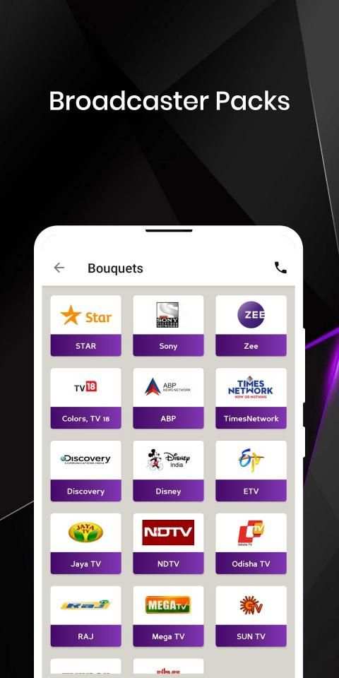d2h Plans & Channel List स्क्रीनशॉट 3