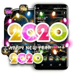 2020 New Year Launcher Theme आइकन