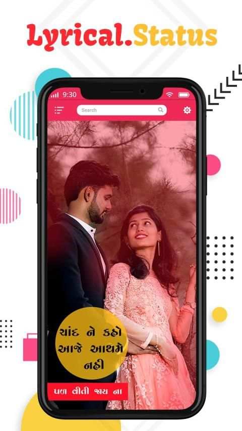 Video.Status - Lyrical Video Status Maker स्क्रीनशॉट 2