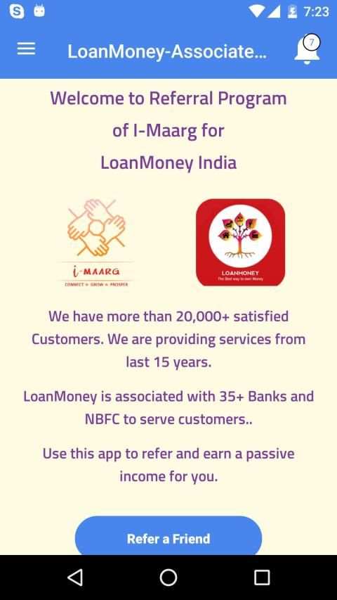 Referral App - LoanMoney (Powered by I-Maarg) screenshot 4