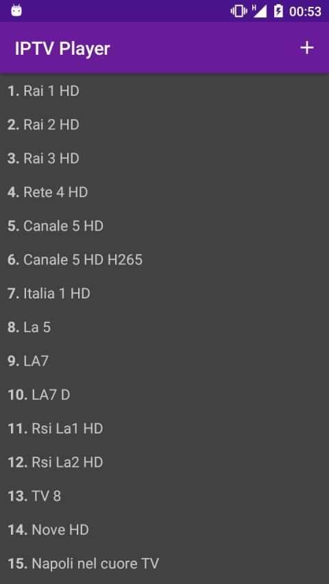 IPTV Player स्क्रीनशॉट 5