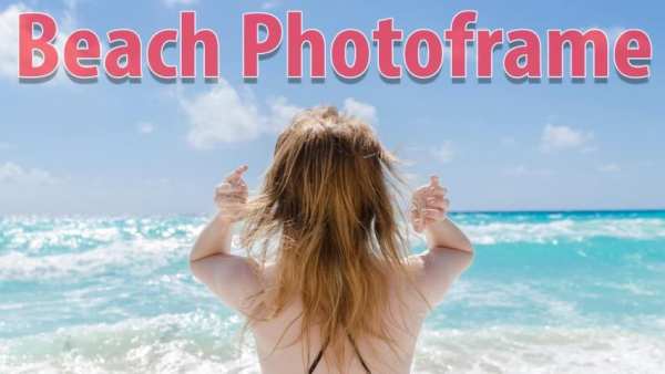 Beach Photo Frame : - 2019 स्क्रीनशॉट 1