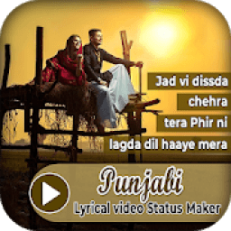 Punjabi Lyrical Video Status Maker आइकन