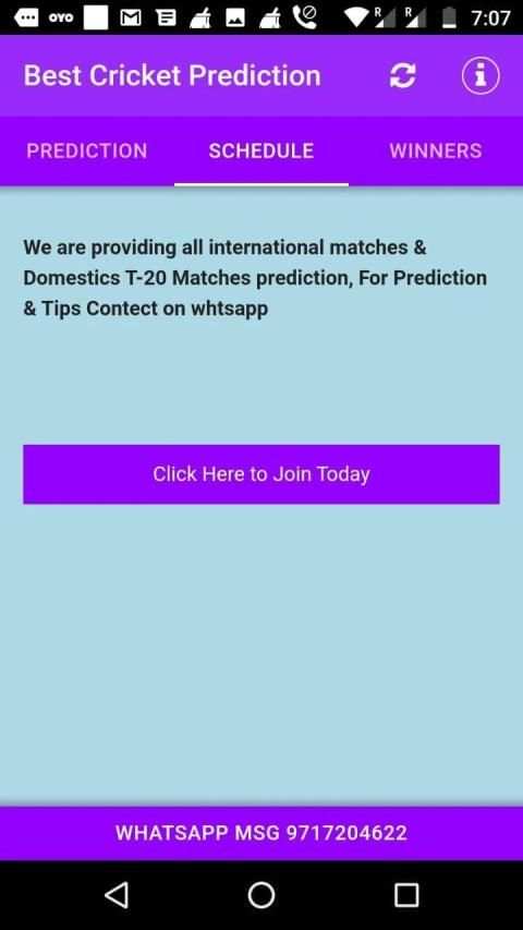 MSL Cricket Prediction स्क्रीनशॉट 2