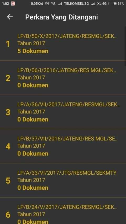 e-Manajemen Penyidikan screenshot 5