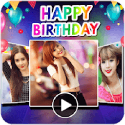 Birthday Wishes – Photo video Maker with music icon