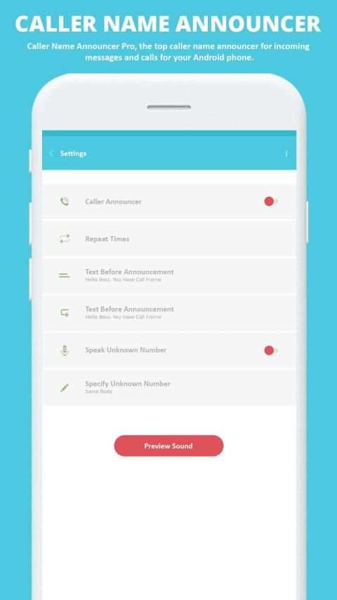 Caller Name Announcer - Caller Announcer screenshot 5
