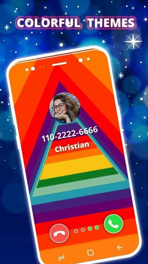Color Call Launcher - Caller Theme Changer screenshot 1