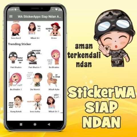 WA StickerApp Siap Ndan Animasi Untuk Whatsapp screenshot 4