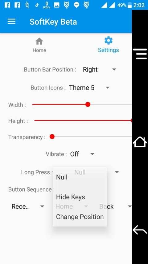SoftKeys Beta - Home Back Button screenshot 5