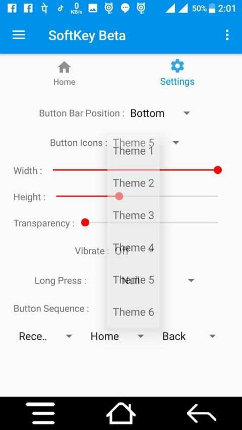 SoftKeys Beta - Home Back Button screenshot 4