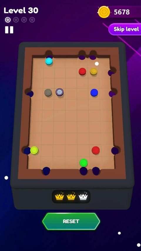 Flick Carrom - Free Carrom Game स्क्रीनशॉट 4