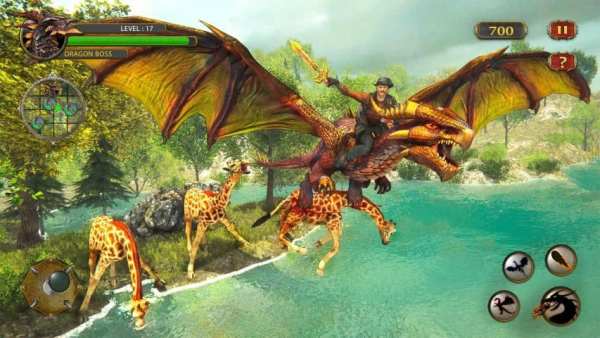 Dragon Simulator Attack 3D Game screenshot 4