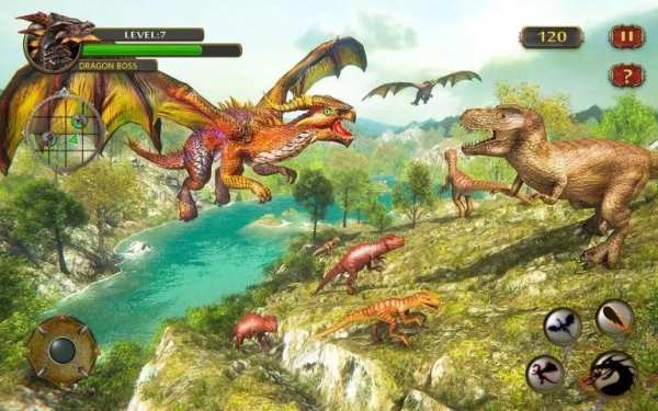 Dragon Simulator Attack 3D Game screenshot 20