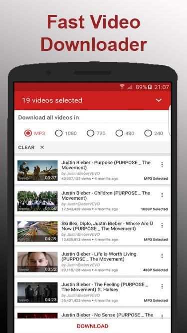 All Video Downloader - video downloader - player screenshot 2
