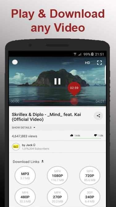 All Video Downloader - video downloader - player screenshot 3