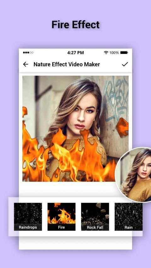 Nature Photo Effect Video Maker with Music screenshot 4